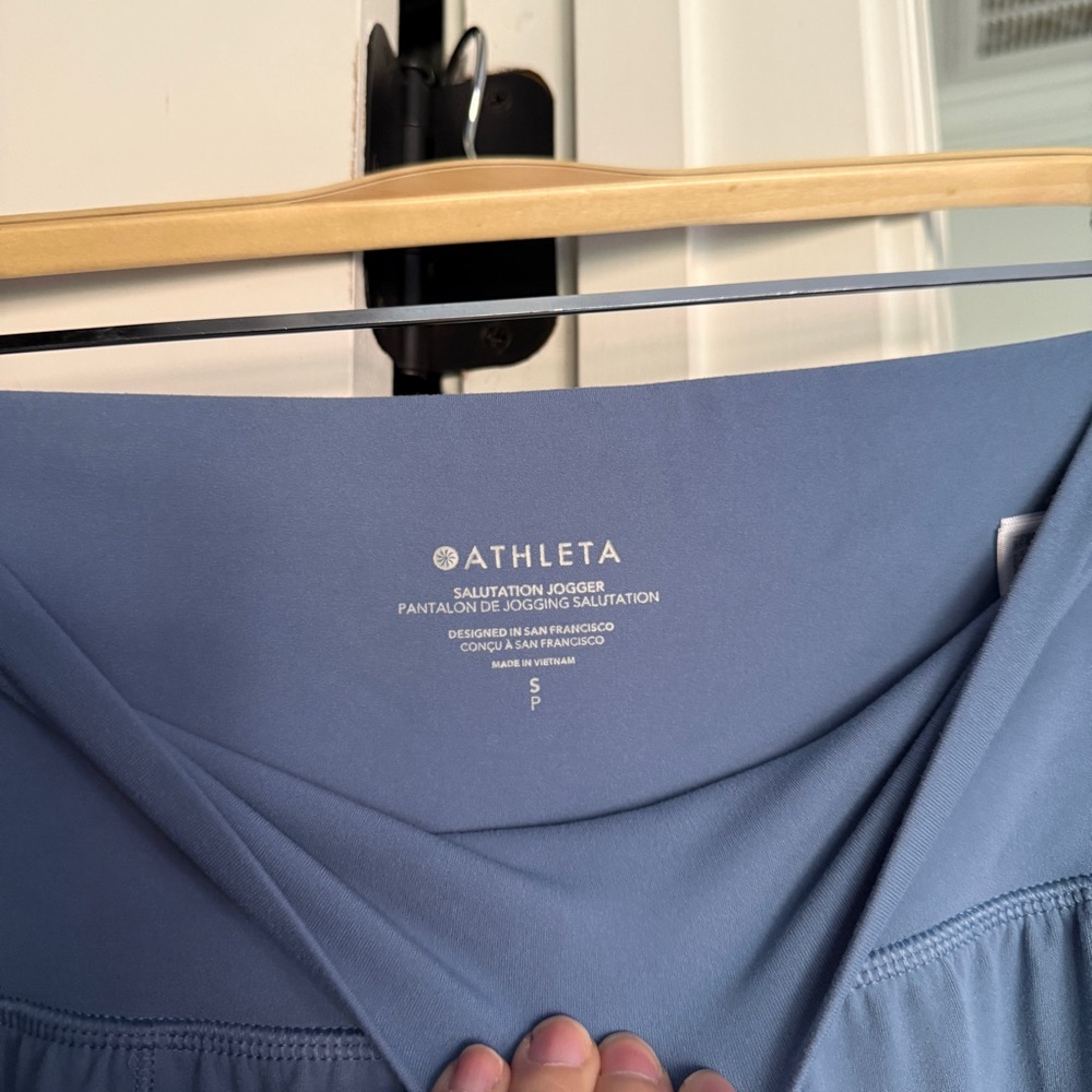 Athleta Salutation Blue Joggers - image 3